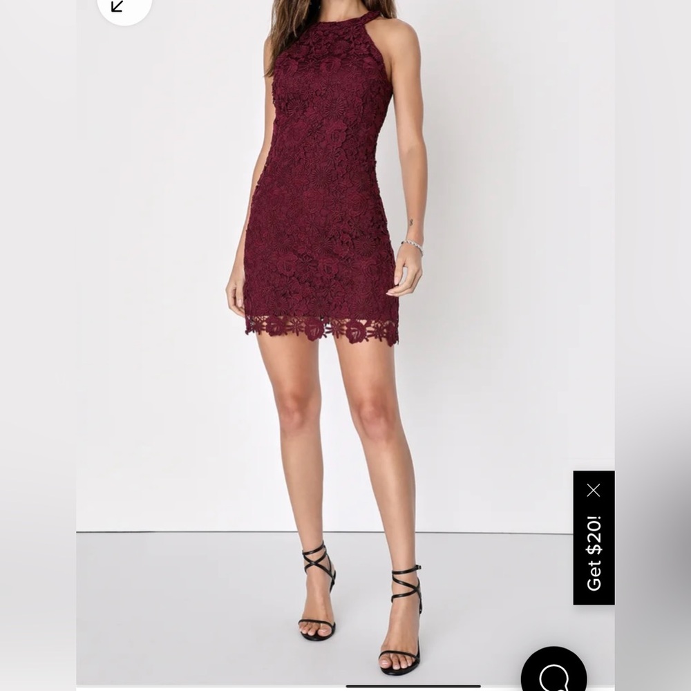 NWT lace mini dress